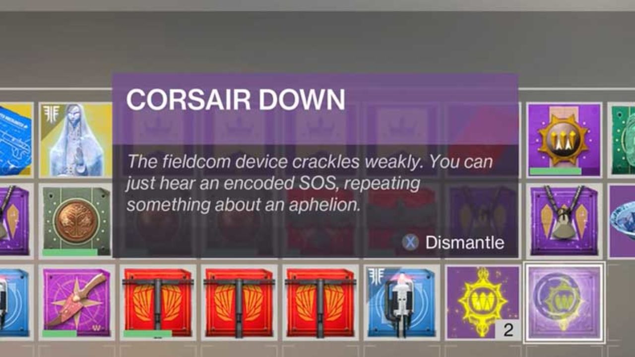 Stejl Frastødende Vidunderlig How to find Corsair Down & Badge in Destiny 2 Forsaken?