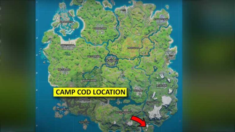 Fortnite Camp Cod Location: Where To Stoke Campfires At Camp Cod