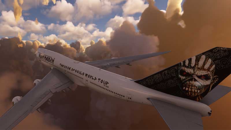 Microsoft Flight Simulator Iron Maiden