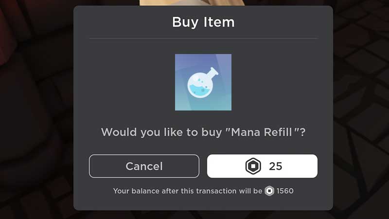 purchasable items roblox 
