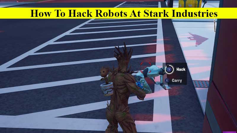 How to hack Stark robots at Stark Industries in Fortnite