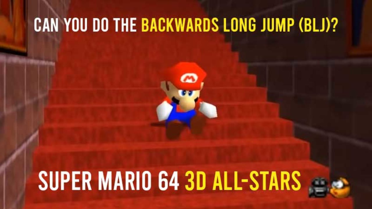 Super Mario 64 3d All Stars How To Do The Blj Answered - roblox super jump exploit