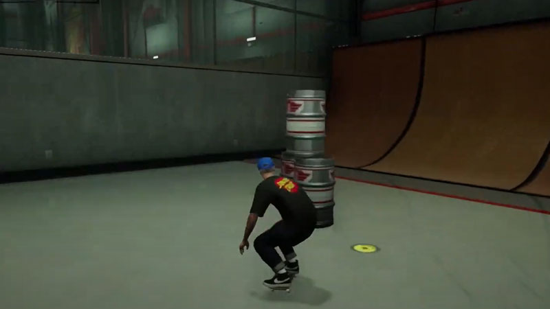Barrel Hunt on The Hangar in Tony Hawk’s Pro Skater 1 + 2