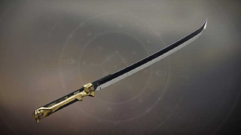 Destiny 2 Goldtusk Sword
