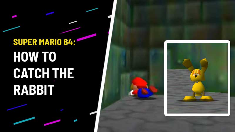 Super Mario 64 How To Catch The Rabbit Easily Gamer Tweak - roblox super mario 64 adventure