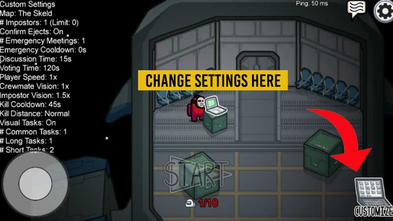 How to Change Settings in Among Us