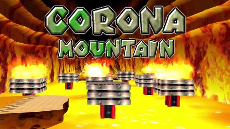 how to get to corona mountain in Super Mario Sunshine