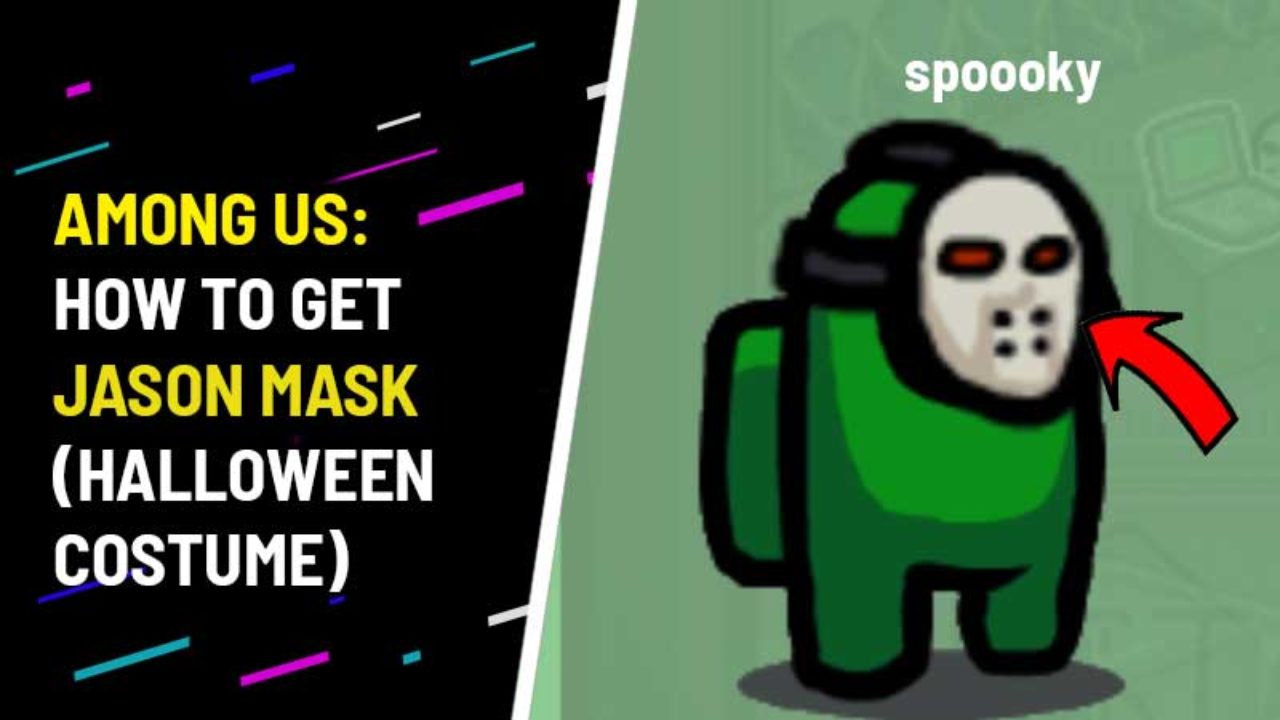 Among Us How To Get Jason Mask Halloween Costume Skin - roblox horror jason