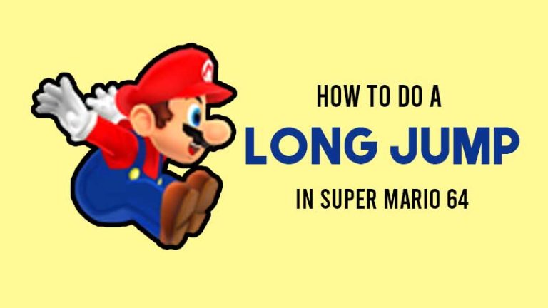 Super Mario 64: How To Long Jump Easily (3D All-Stars Guide)