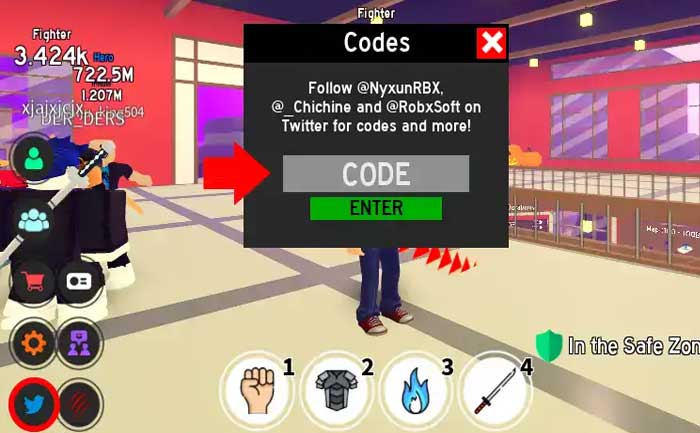 Roblox Code Anime Fighters Simulator Mới Nhất 2023 - Cách Nhập Giftcodes -  Game Việt