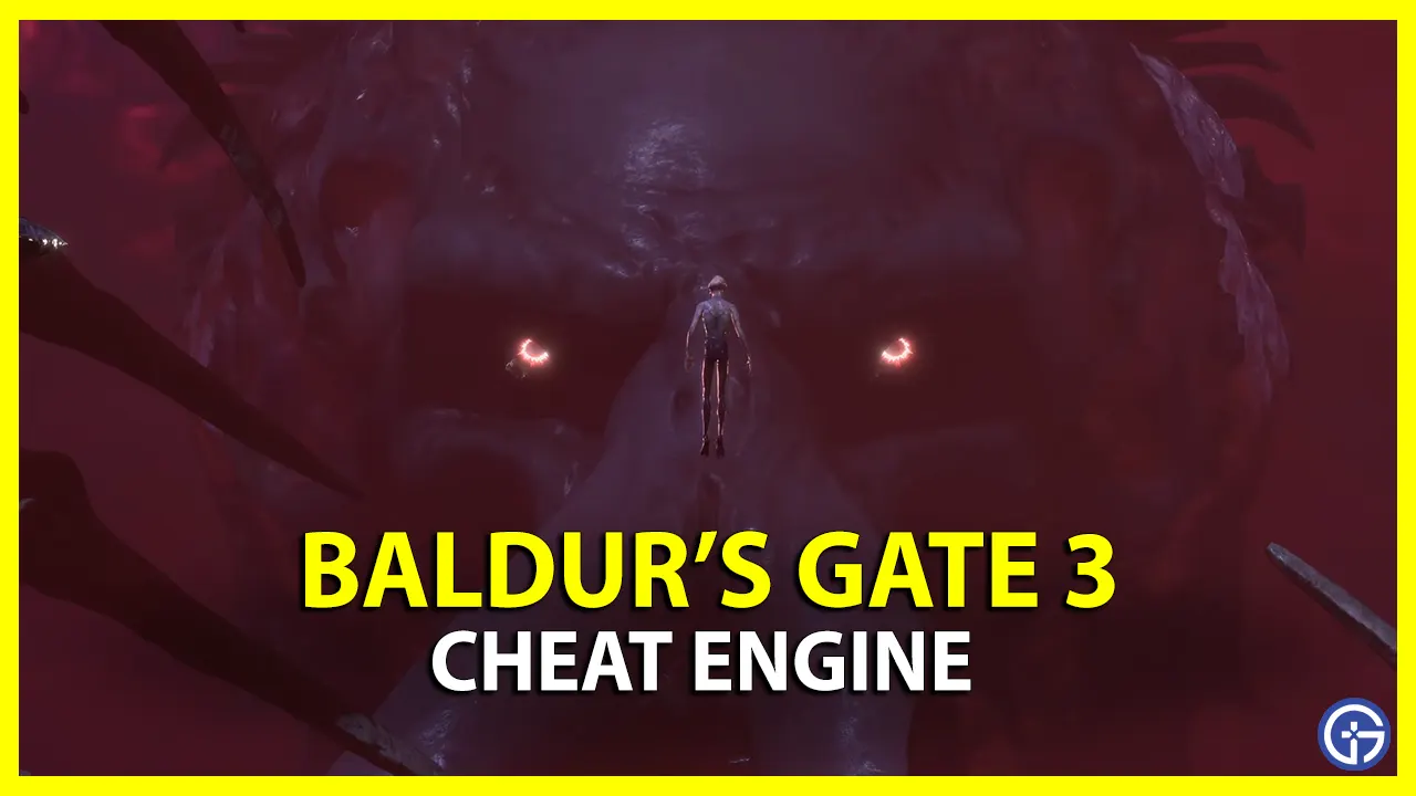 How to Use Cheat Engine in Baldur's Gate 3
