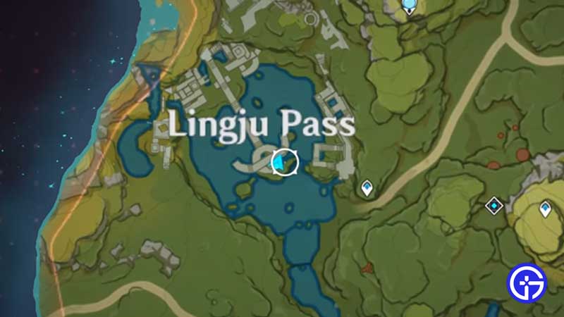 Lingju Pass location