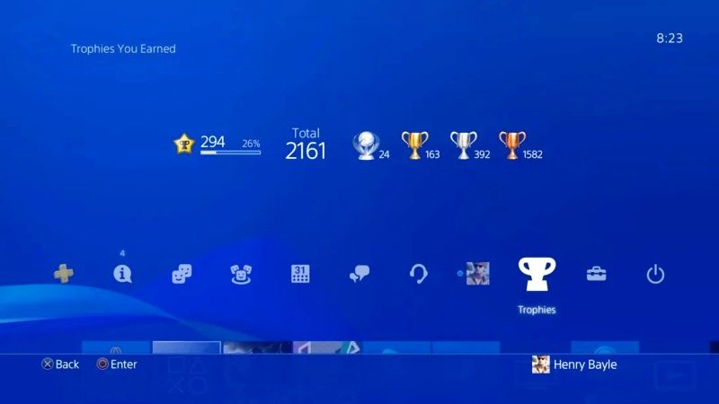 PlayStation Trophy System Will Be Updated
