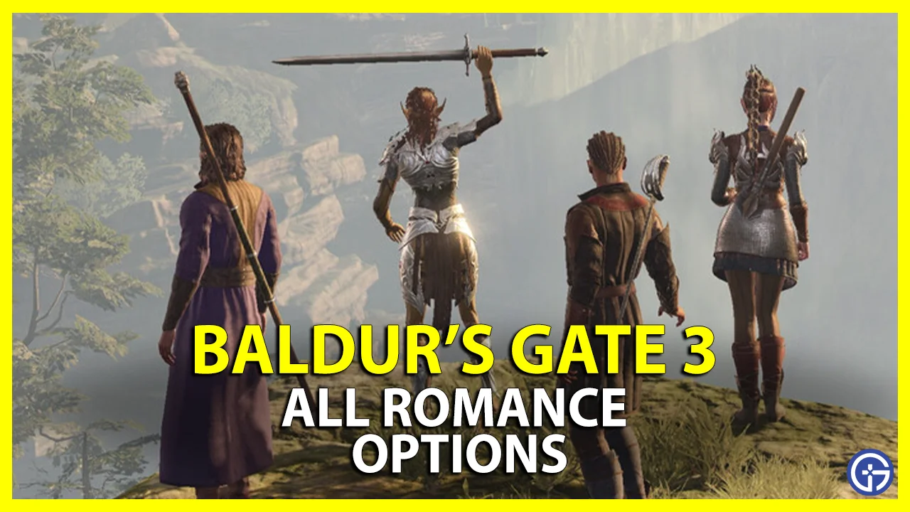 baldurs gate 3 all romance options