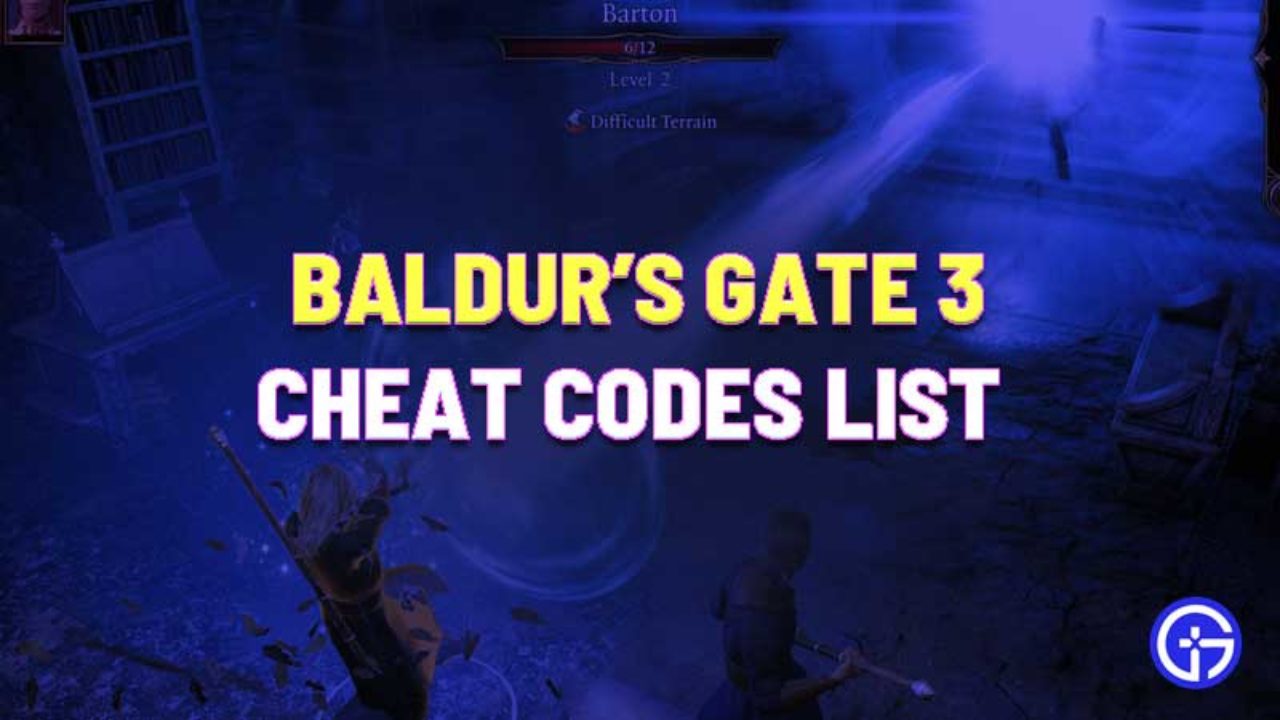 Baldur S Gate Cheats List 2020 Item Codes Spawn Npc And Glitches - code roblox death star tycoon