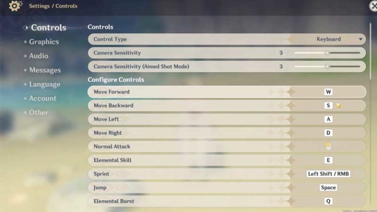 How To Change Controls In Genshin Impact (Change Keybindings)