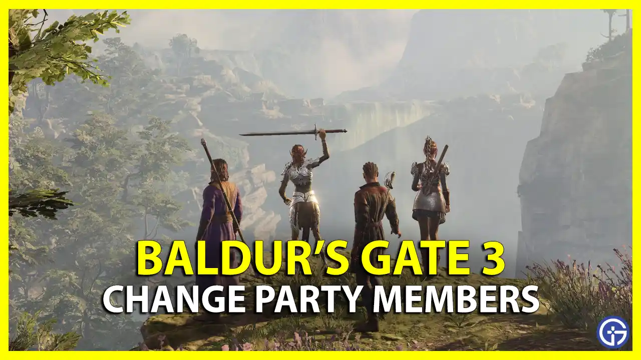 how to change party members bg3