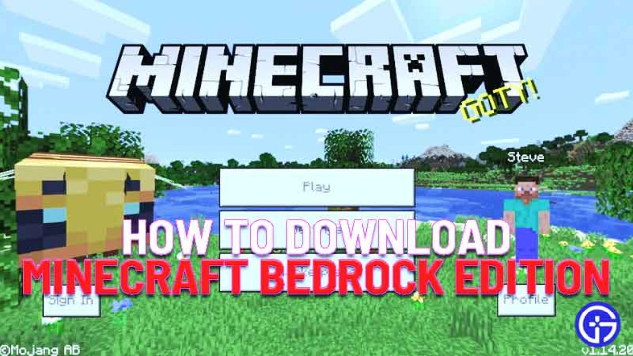 how to download minecraft bedrock for pc