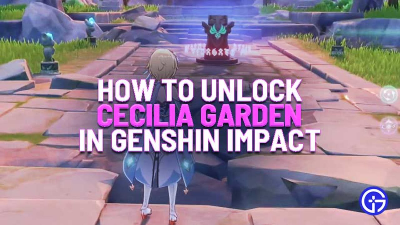 How To Unlock Cecilia Garden In Genshin Impact Answered