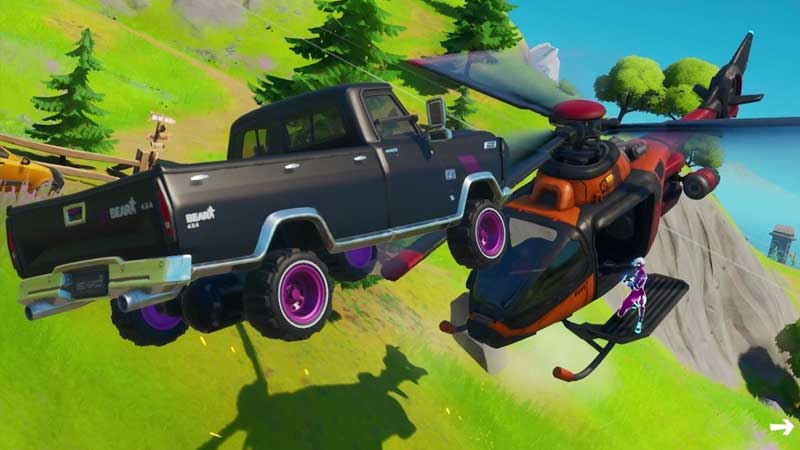 where to find rift locations and complete drive a car or truck through a rift portal in Fortnite