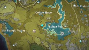 Genshin Impact Lotus Head Locations On Map