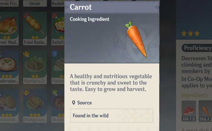 Carrot Location Guide