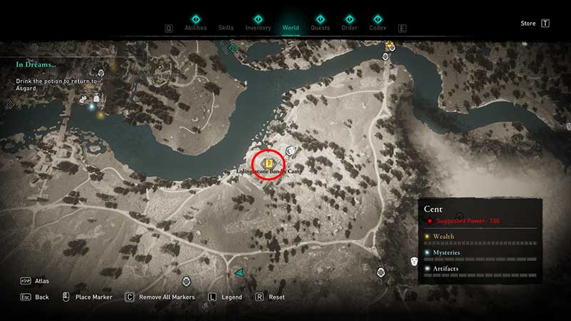 Dive of the Valkyries ability upgrade book of knowledge location in ac valhalla