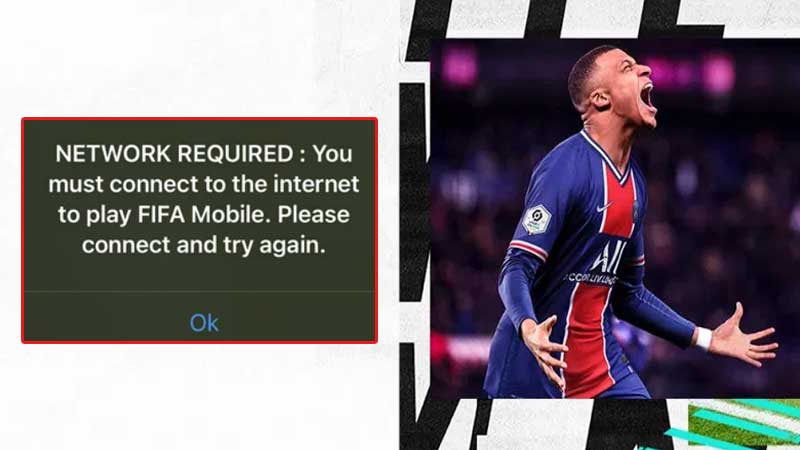 FIFA Mobile 21 Network Required Error Fix