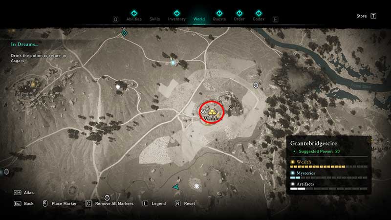 Incendiary Powder Trap ability book of knowledge location