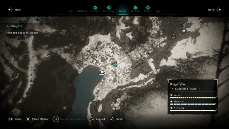 Assassin S Creed Valhalla Rygjafylke Hoard Map Guide Solution