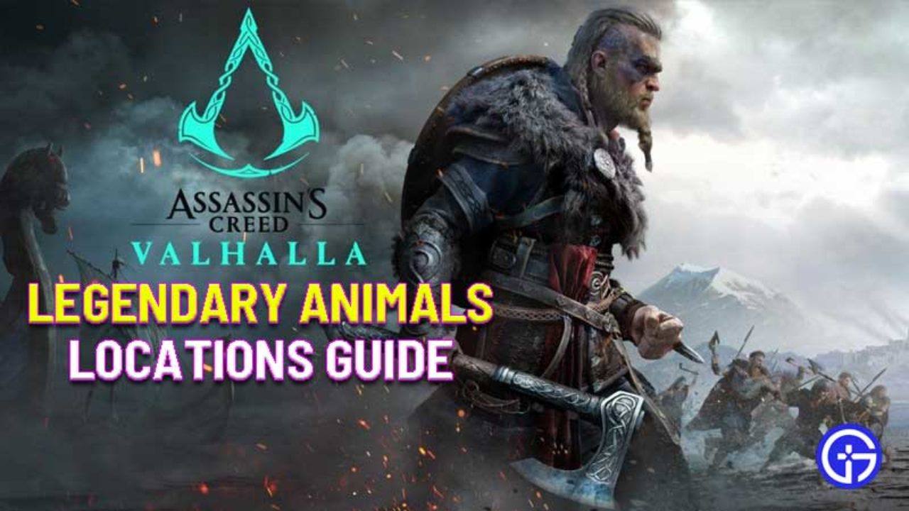 Ac Valhalla Legendary Animals Locations Guide Where To Find Kill All