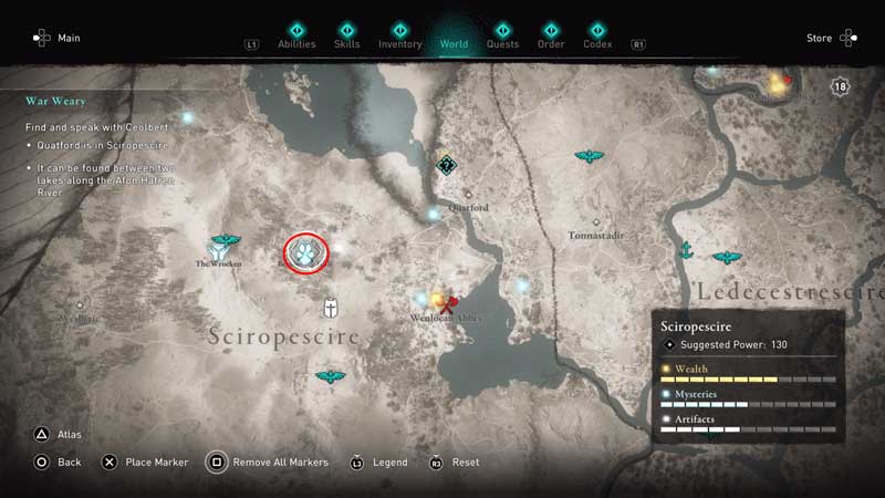 beast of the hills location in assassin's creed valhalla