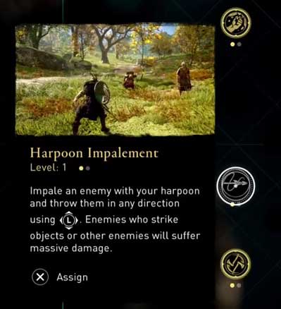 Harpoon Impalement Ability Valhalla