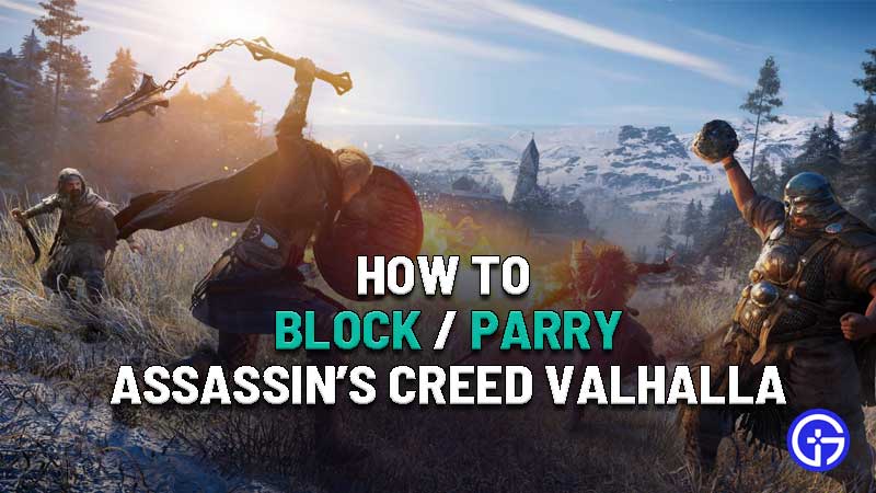 how to block parry attacks in assassins creed valhalla
