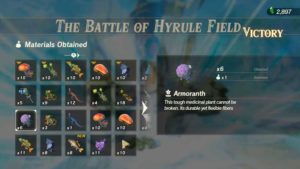 how to farm mighty thistle and armoranth in hyrule warriors age of calamity