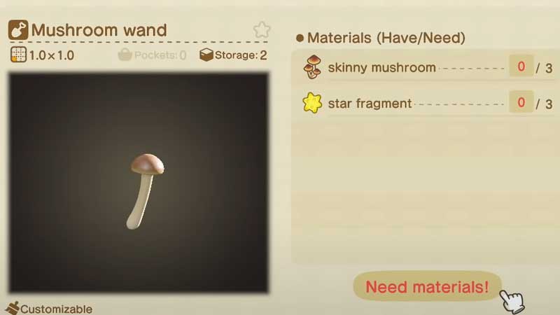 how-to-get-mushroom-wand-acnh