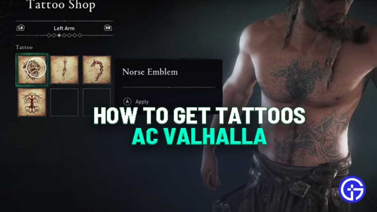 AC Valhalla: How To Get Tattoos (Face & Body Customization)