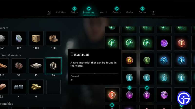 how-to-get-titanium-assassins-creed-Valhalla