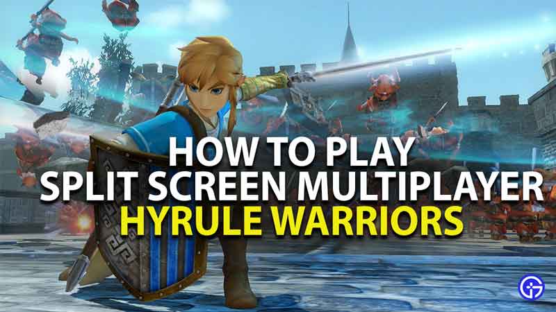 how to play split screen multiplayer hyrule warriors age of calamity