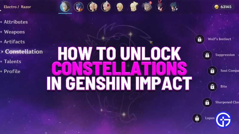 how to unlock constellations in genshin-impact