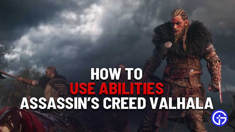 how to use abilities in assassins creed valhalla