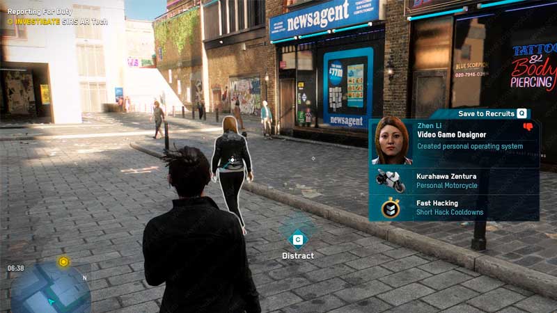 where to find video game designer in watch dogs legion