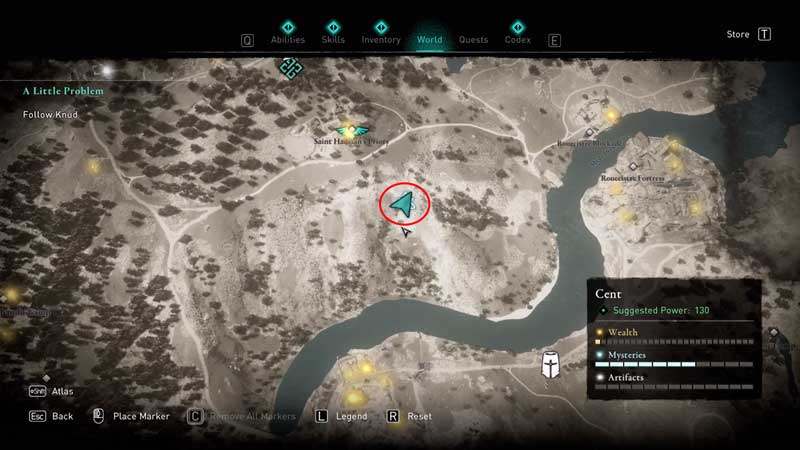 where to locate madman and his stones in assassin's creed valhalla