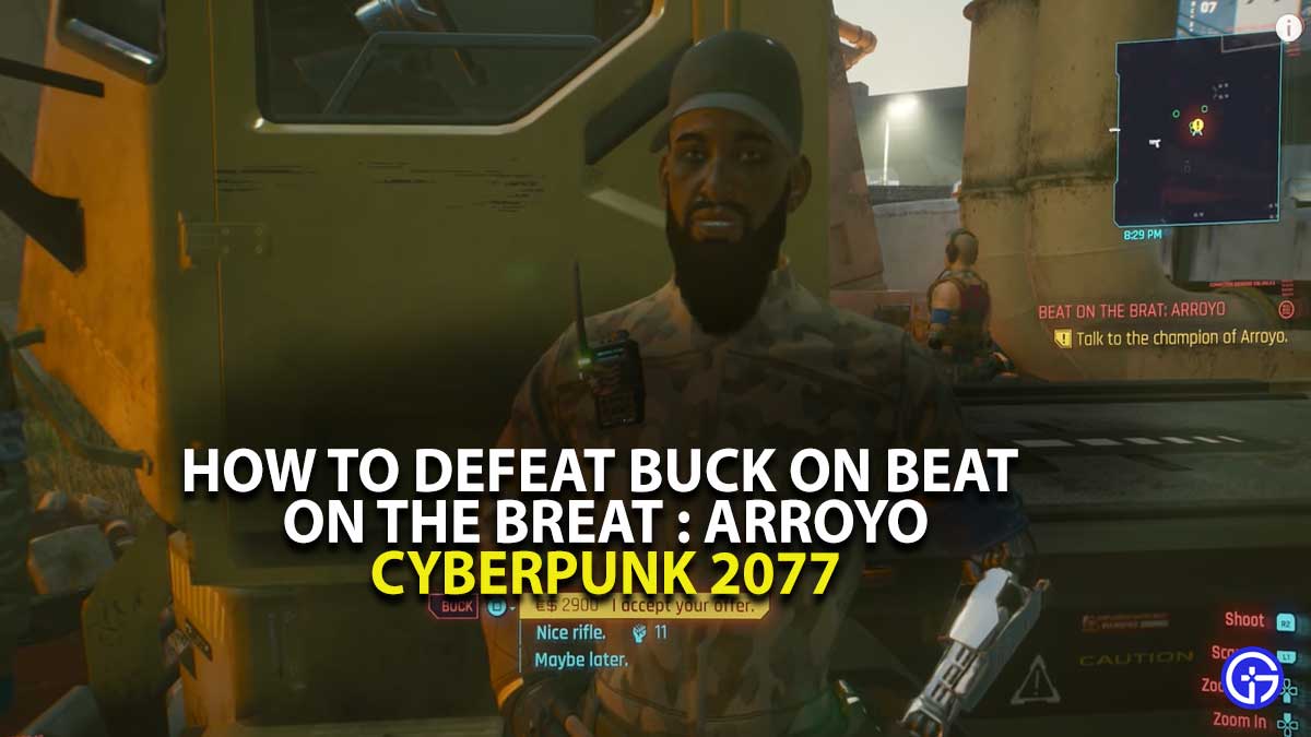 Defeat Buck Cyberpunk 2077 Guide
