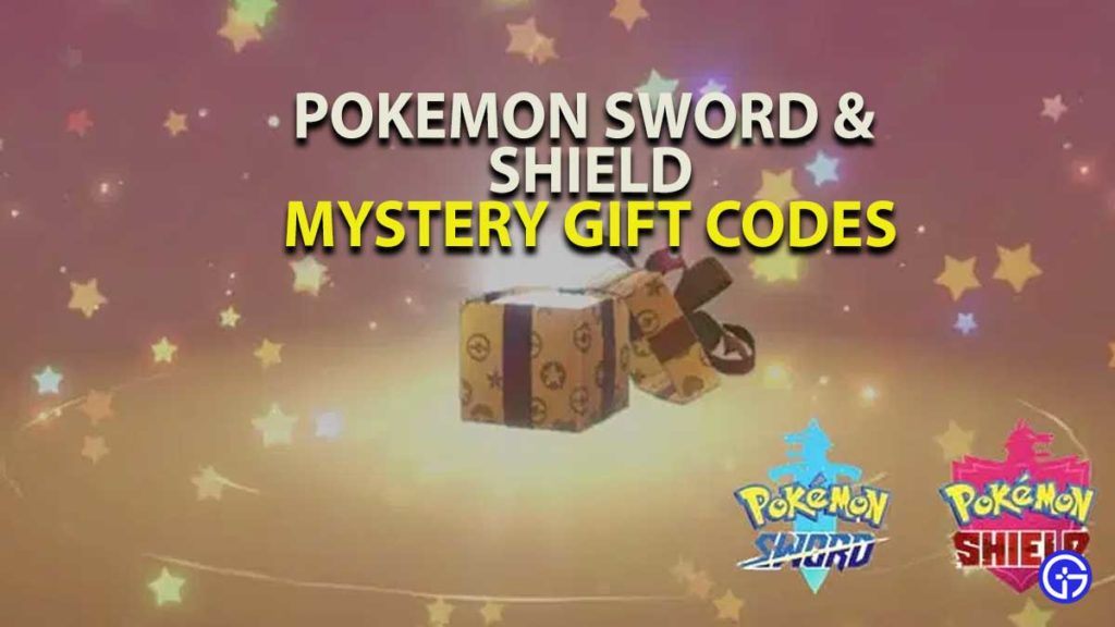All New Pokemon Sword Shield Mystery Gift Codes October 21
