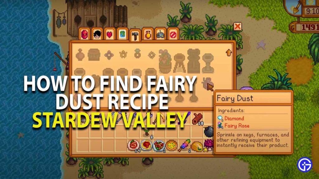 Stardew Valley Fairy Dust Recipe Guide