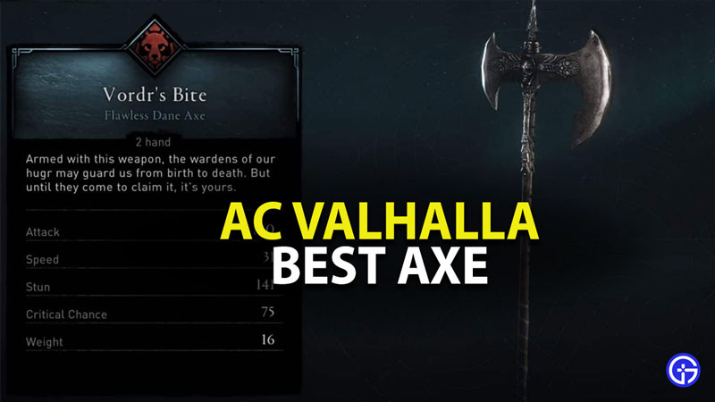 What Is The Best Axe In Assassins Creed Valhalla