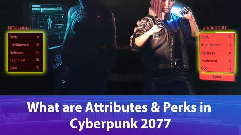 Cyberpunk 2077 Character Attributes