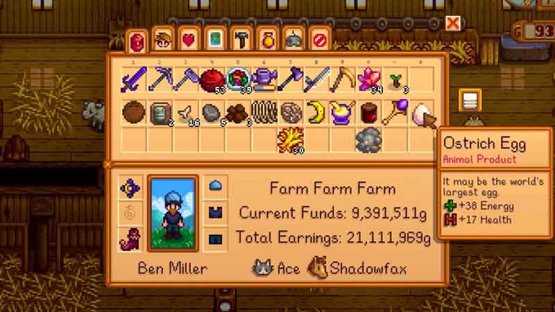 how and where to get ostrich eggs in stardew valley