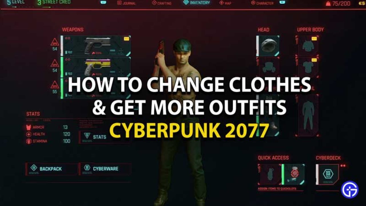 Cyberpunk 2077 How To Change Clothes Get More New Outfits - roblox cyberpunk clothing